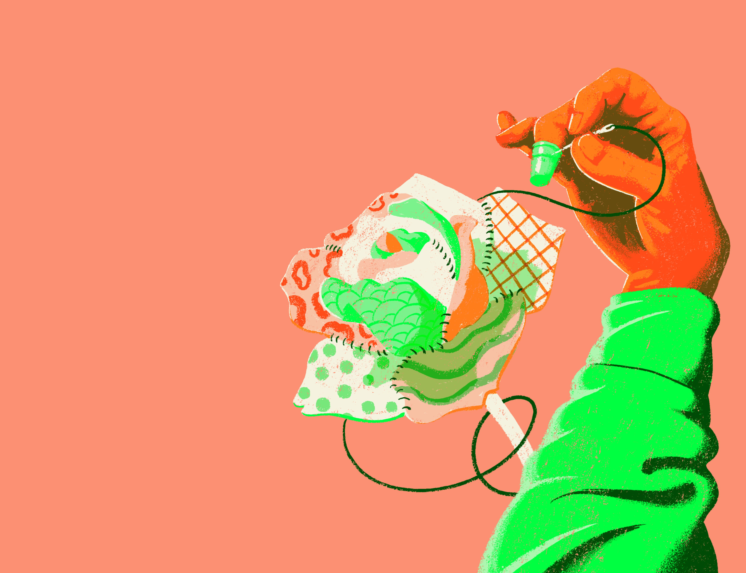Illustration for November, Altroconsumo Planner 2027