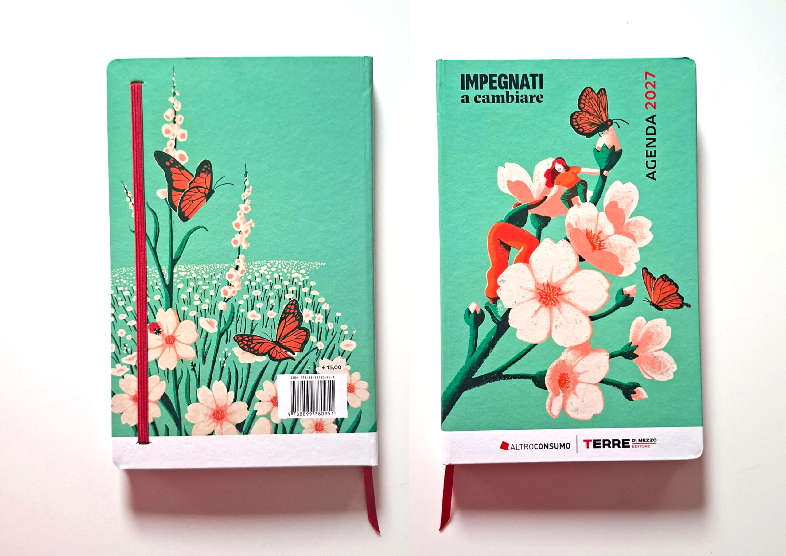 Cover and back Altroconsumo Planner 2027