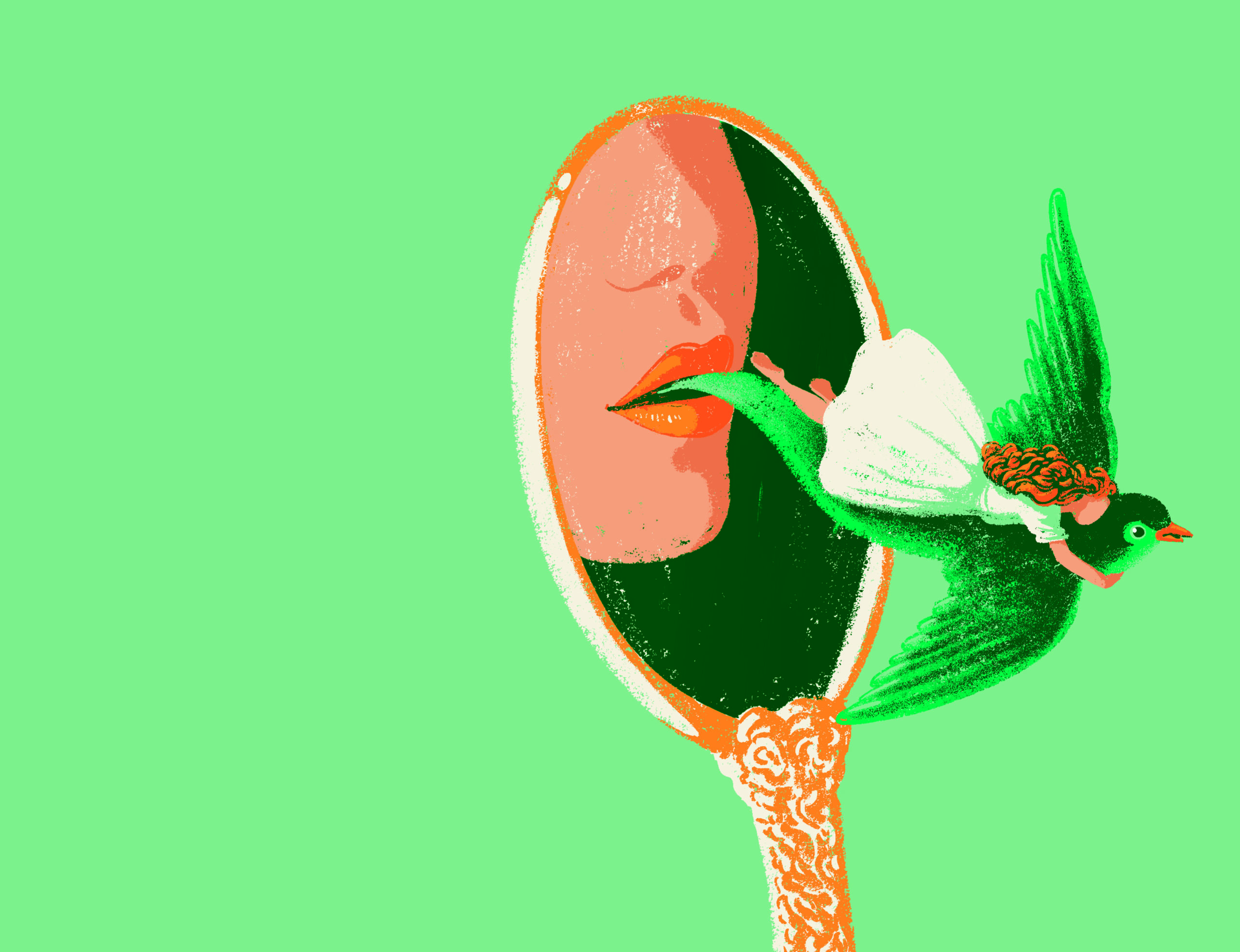 Illustration for June, Altroconsumo Planner 2027