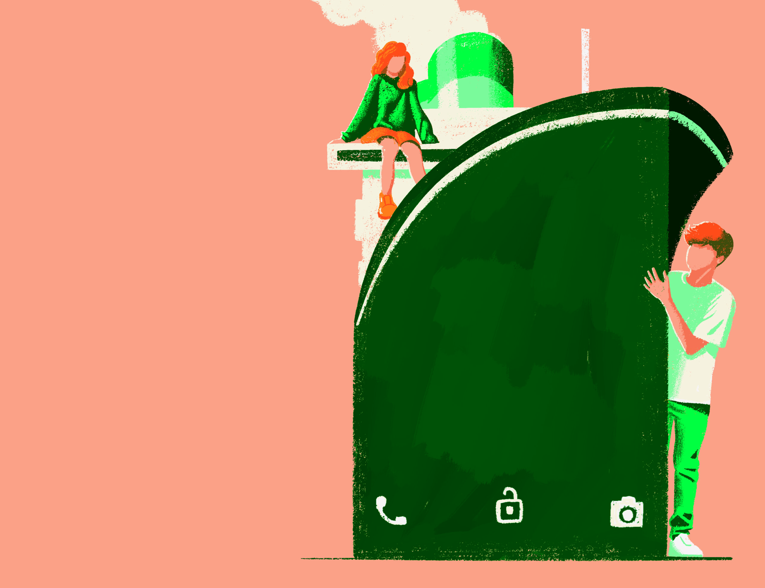 Illustration for July, Altroconsumo Planner 2027