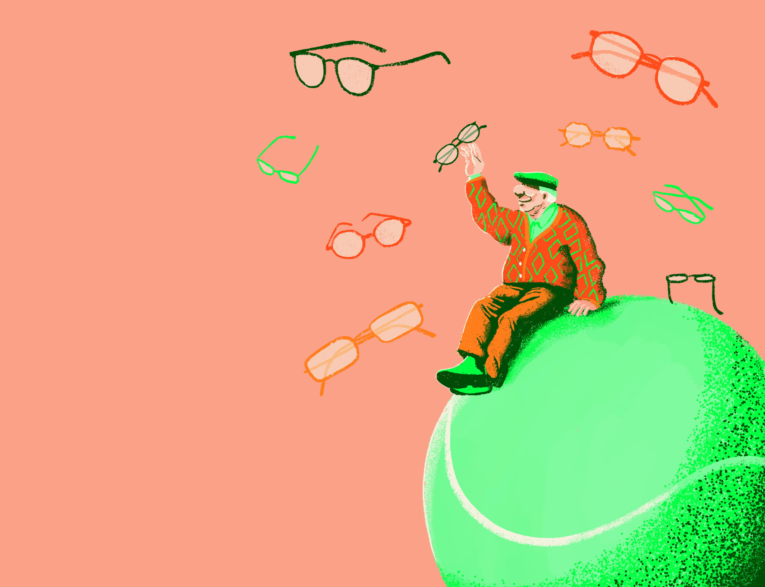 Illustration for September, Altroconsumo Planner 2027